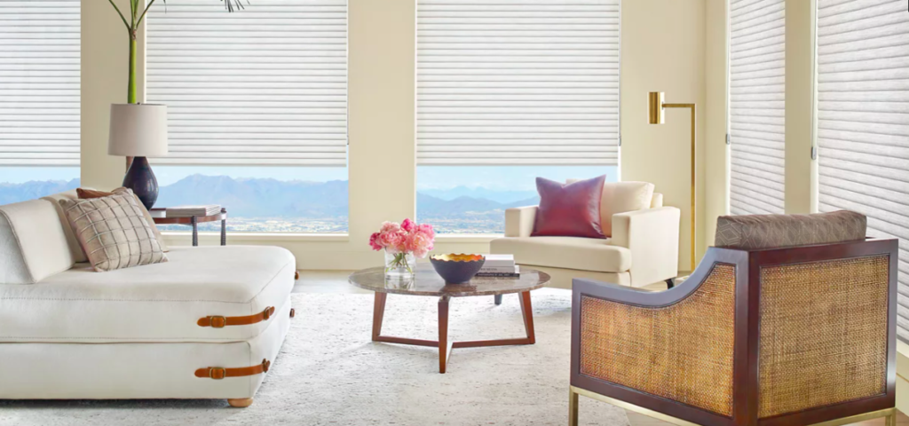 Hunter Douglas Sonnette® Thatcher Fabric window treatment - easy to clean