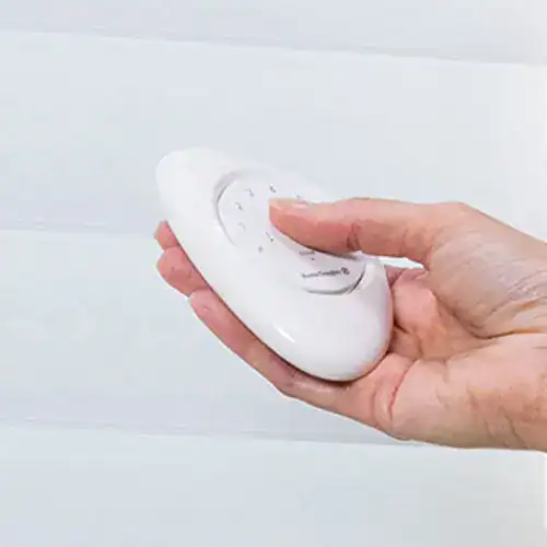 Wireless remote control device for electronic appliances.